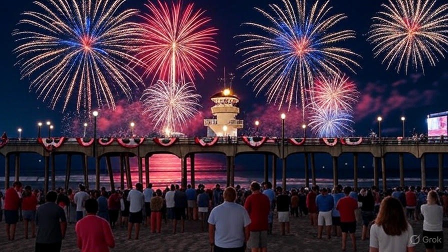 Huntington Beach Gears Up for 121st Independence Day Celebration: A Legacy of Bravery